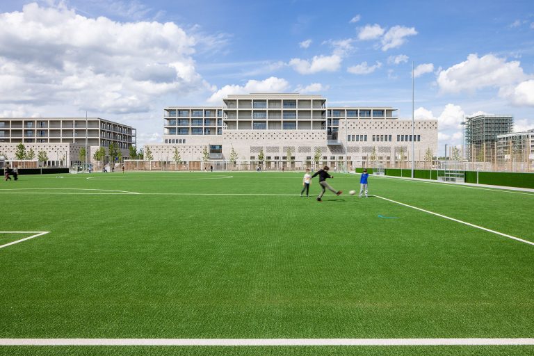 Bildungscampus Neufreiman Sportplatz