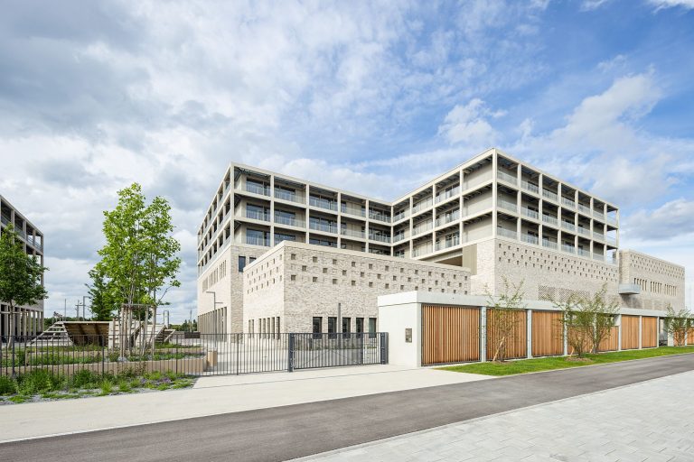 Au&szlig;enansicht Bildungscampus Neufreiman